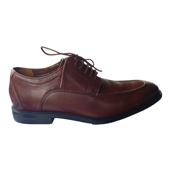 Bostonian Commonwealth Men's Dark Brown Hampshire Lace Leather Shoes - Picture 1 of 11